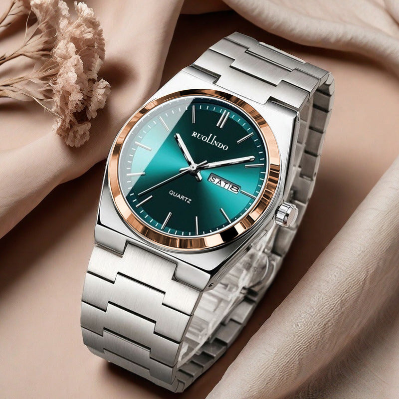 Ultra-Thin Steel Quartz Men's Watch
