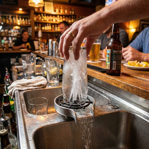 High-Pressure Bar Glass Rinser lifestyle