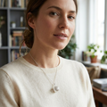 Silver-plated Ball Pendant lifestyle