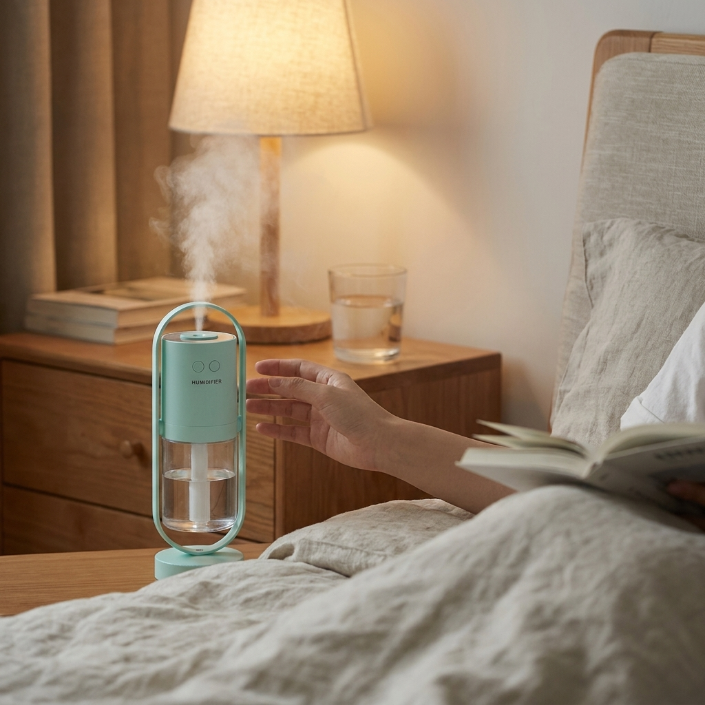 Magic Shadow USB Air Humidifier in use